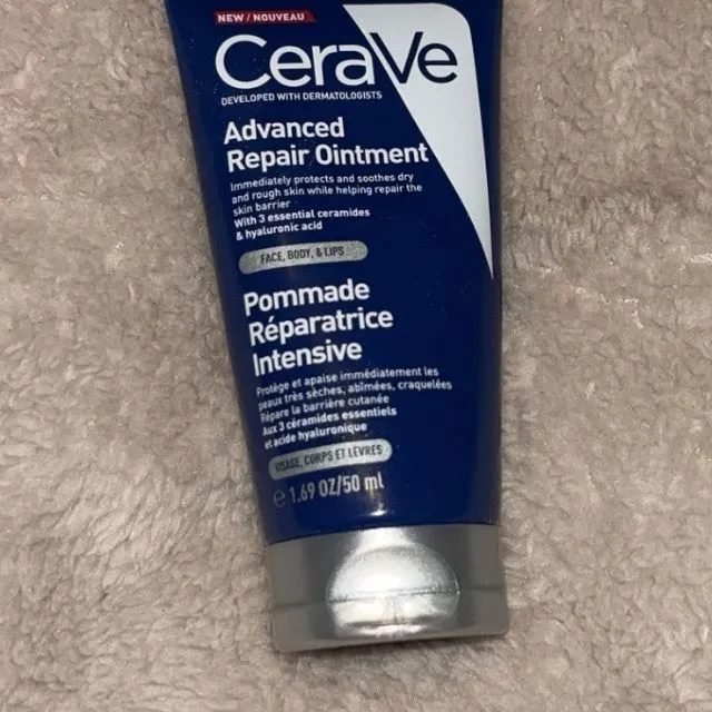 Great for dry skin cerave advanced repair ointment