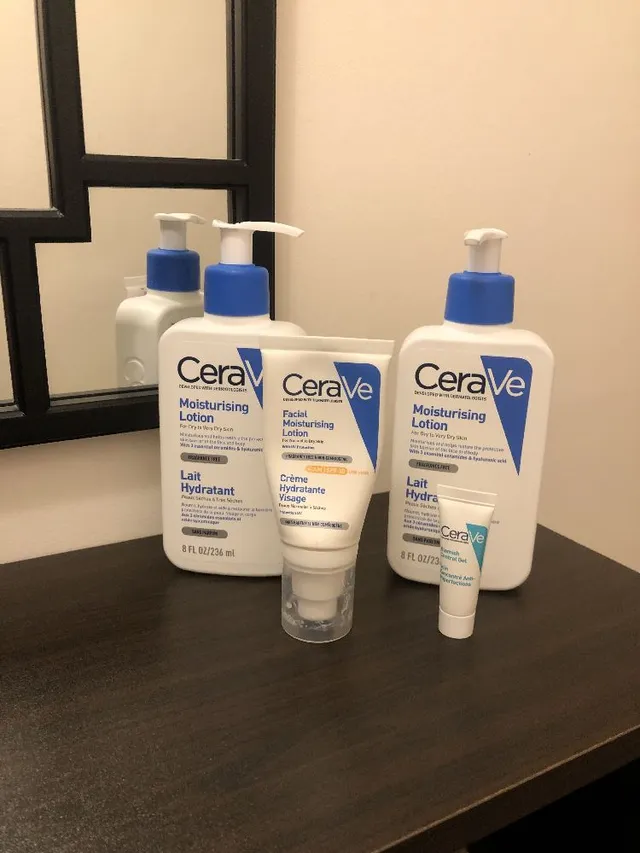 Some of my favourite CeraVe skincare products