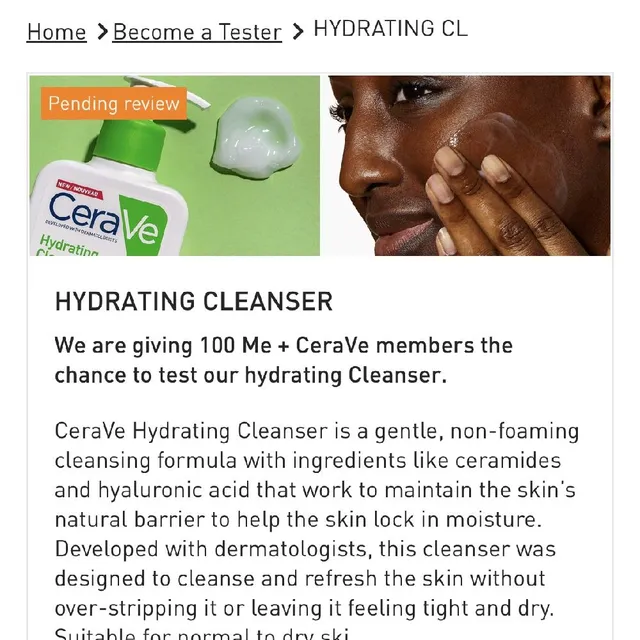 Yay! My favourite cleanser!