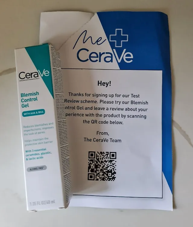 My new CeraVe product to test!