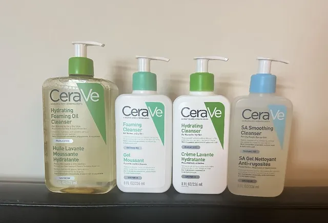 My cleansers collection