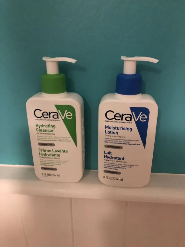 Cerave cleanse and moisturise