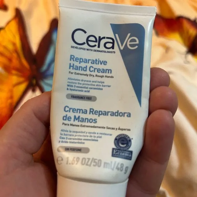 Reparative hand cream
