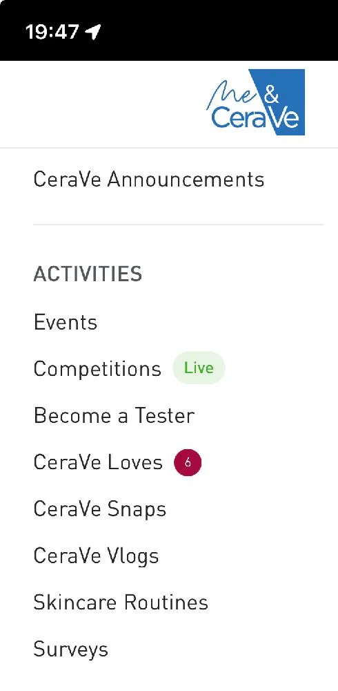 What does the red dot signify near “CeraVe loves” ? I can’t