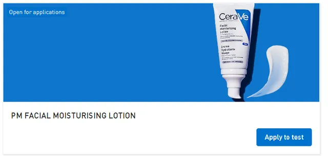New Product Test! PM Facial Moisturising Lotion 💙