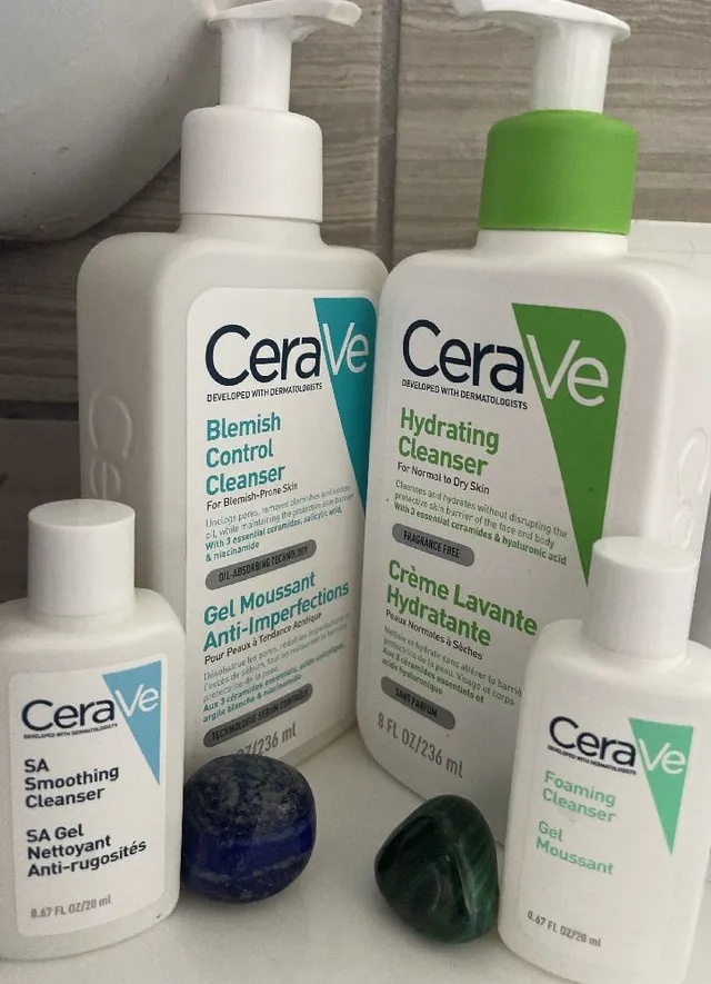Growing my CeraVe cleanser collection