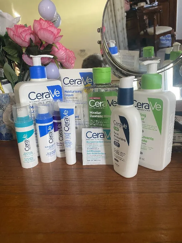 I love 10 of my CeraVe products. My skin improves weekly. - 3