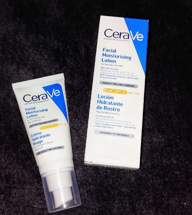 My review submitted for CeraVe AM Moisturizing Lotion SPF30