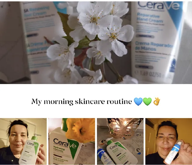 The steps in my everyday morning routine 🌅
