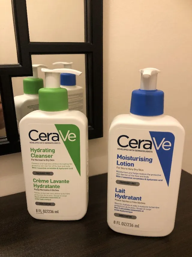 Perfect Cerave routine for my skin face and body