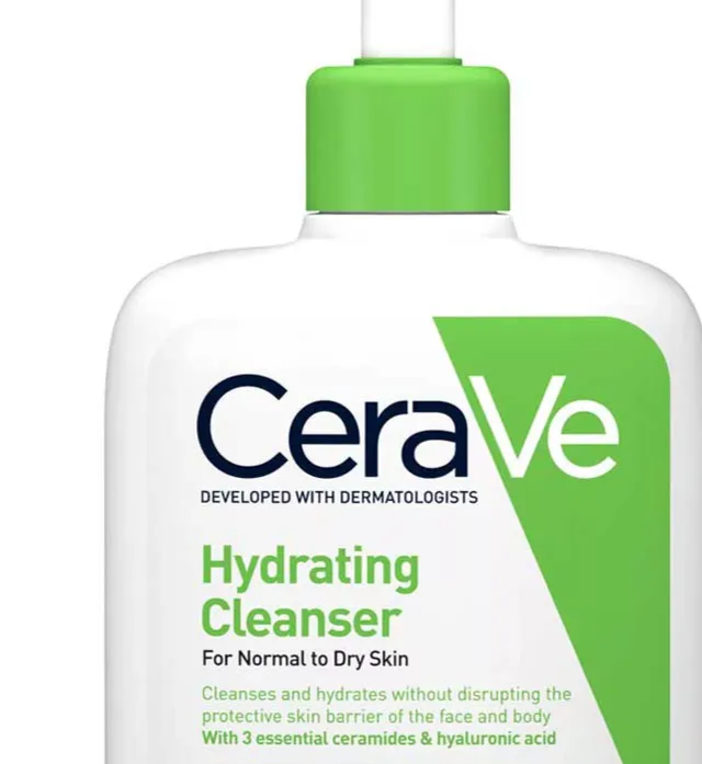 CeraVe Hydrating Cleanser for Normal to Dry Skin,