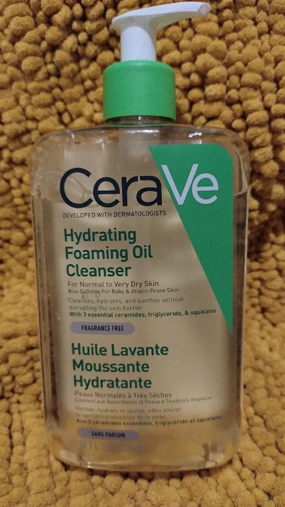 Great for double cleansing and dehydrated skin