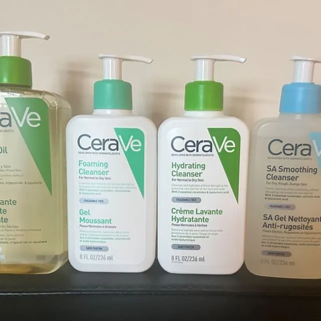 My cleansers collection