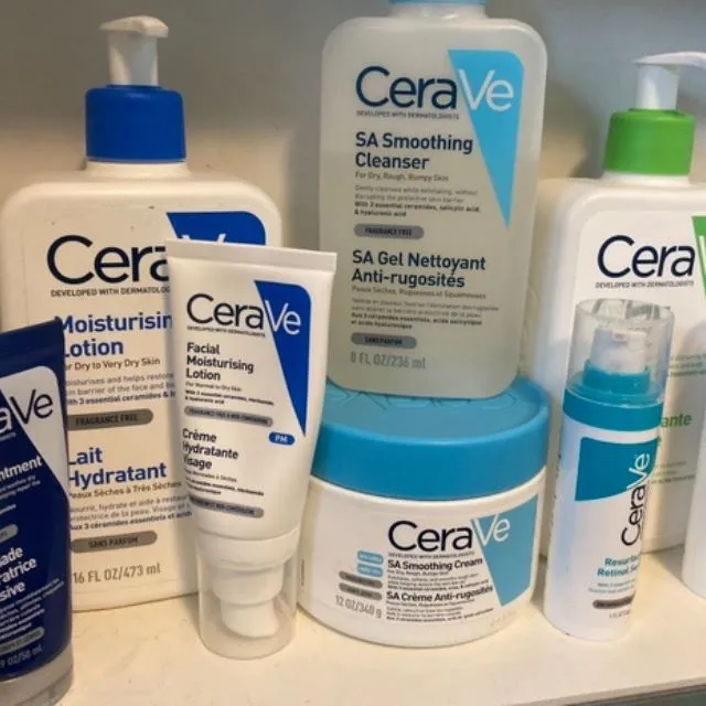 Show me how much you love cerave…These are all used daily to