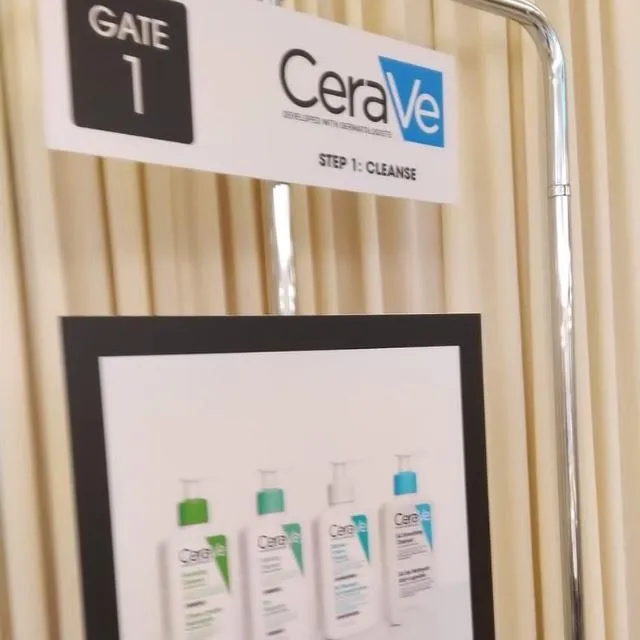 CeraVe snap from the event